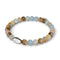 AAA-Calcit | 925er Sterlingsilber | Edelsteinarmband